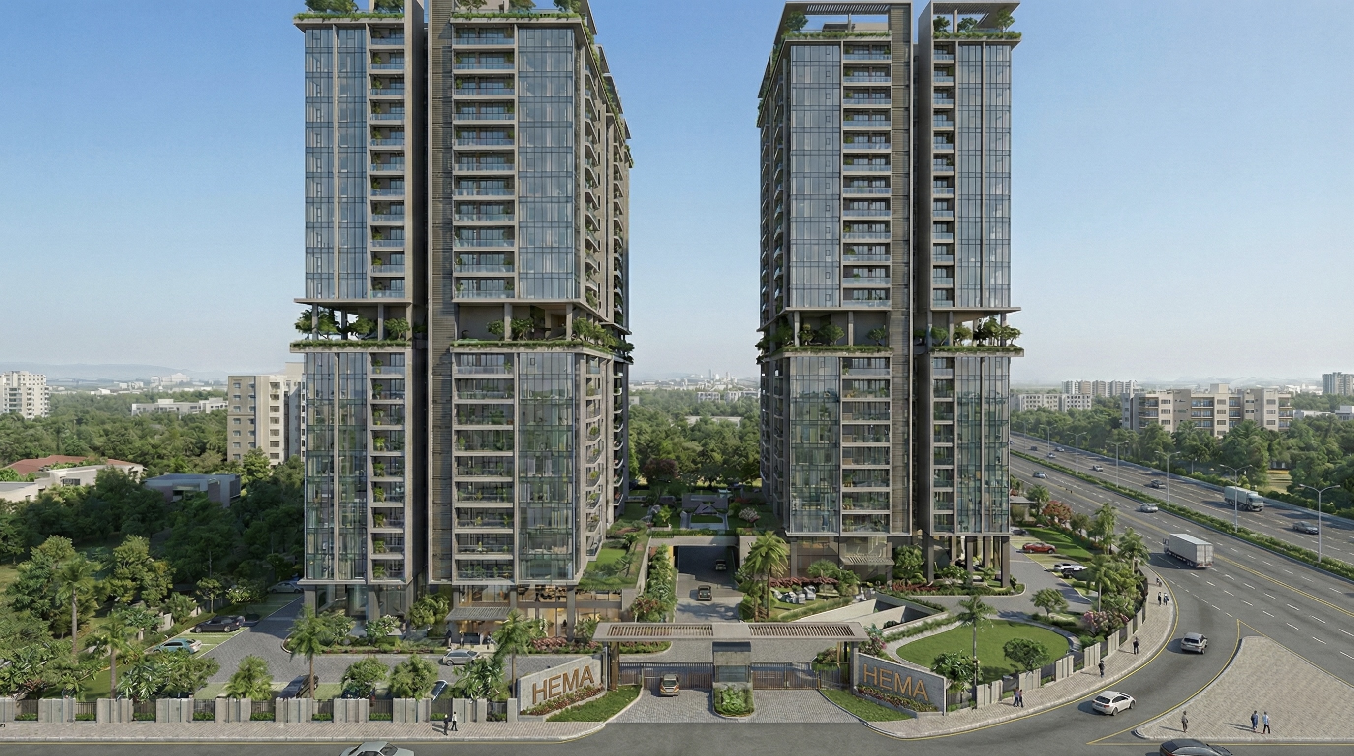 Future residential tower concept